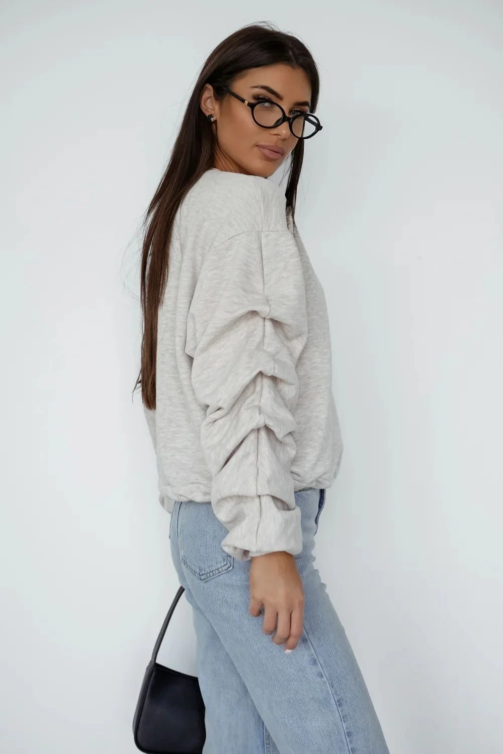 Sweatshirt beige – Image 3
