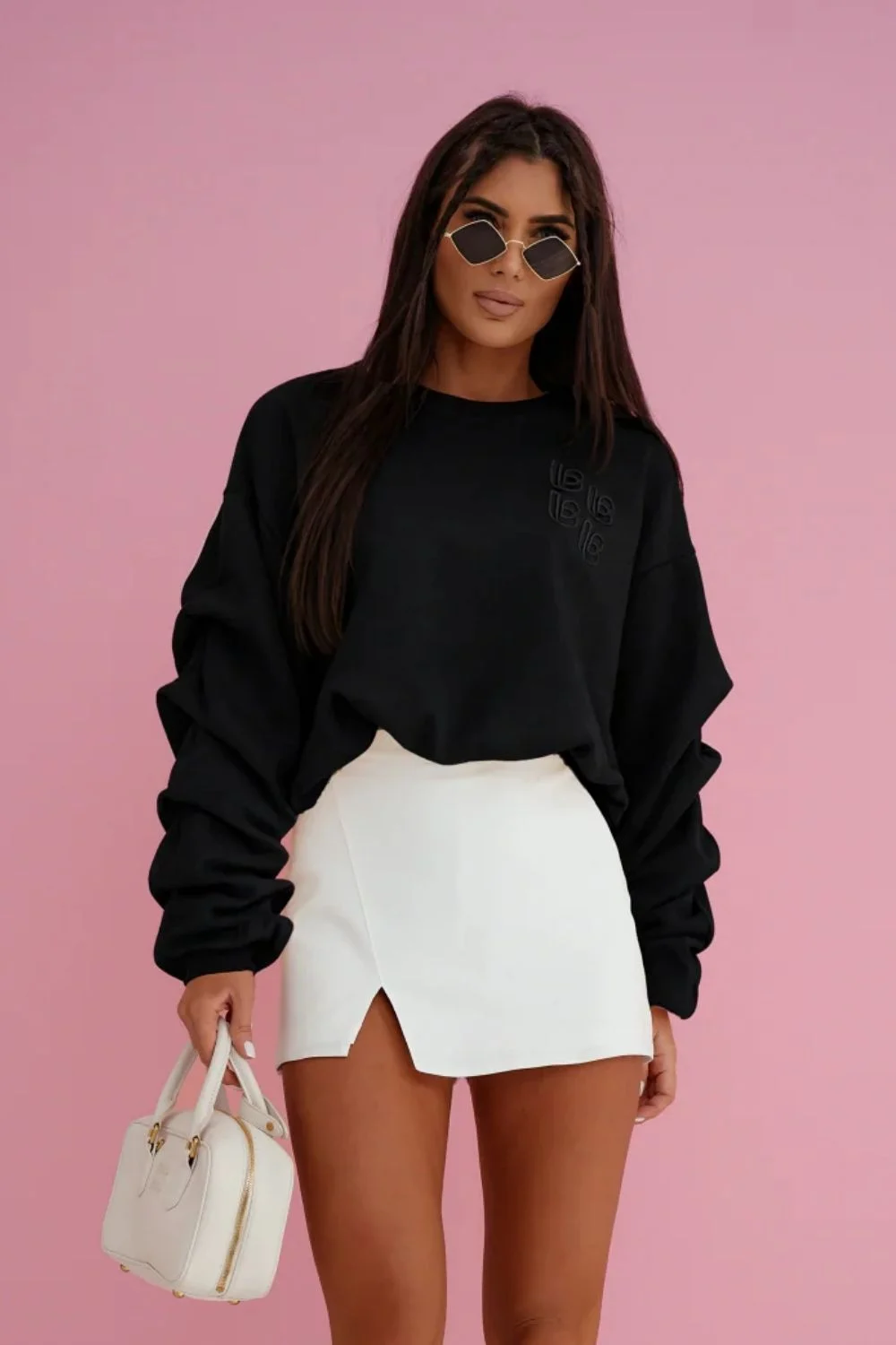 Sweatshirt noir