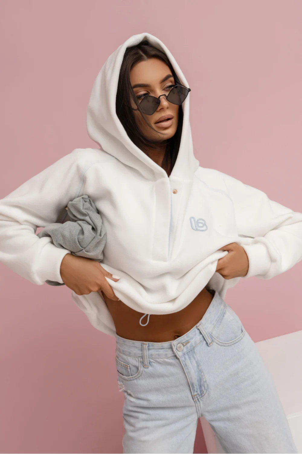 Sweatshirt beige – Image 2