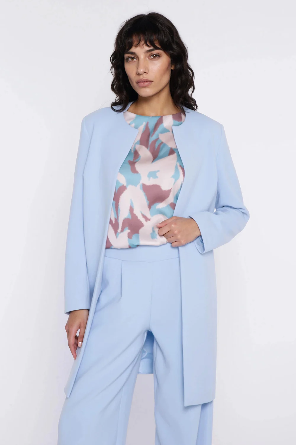 Blazer femme bleu