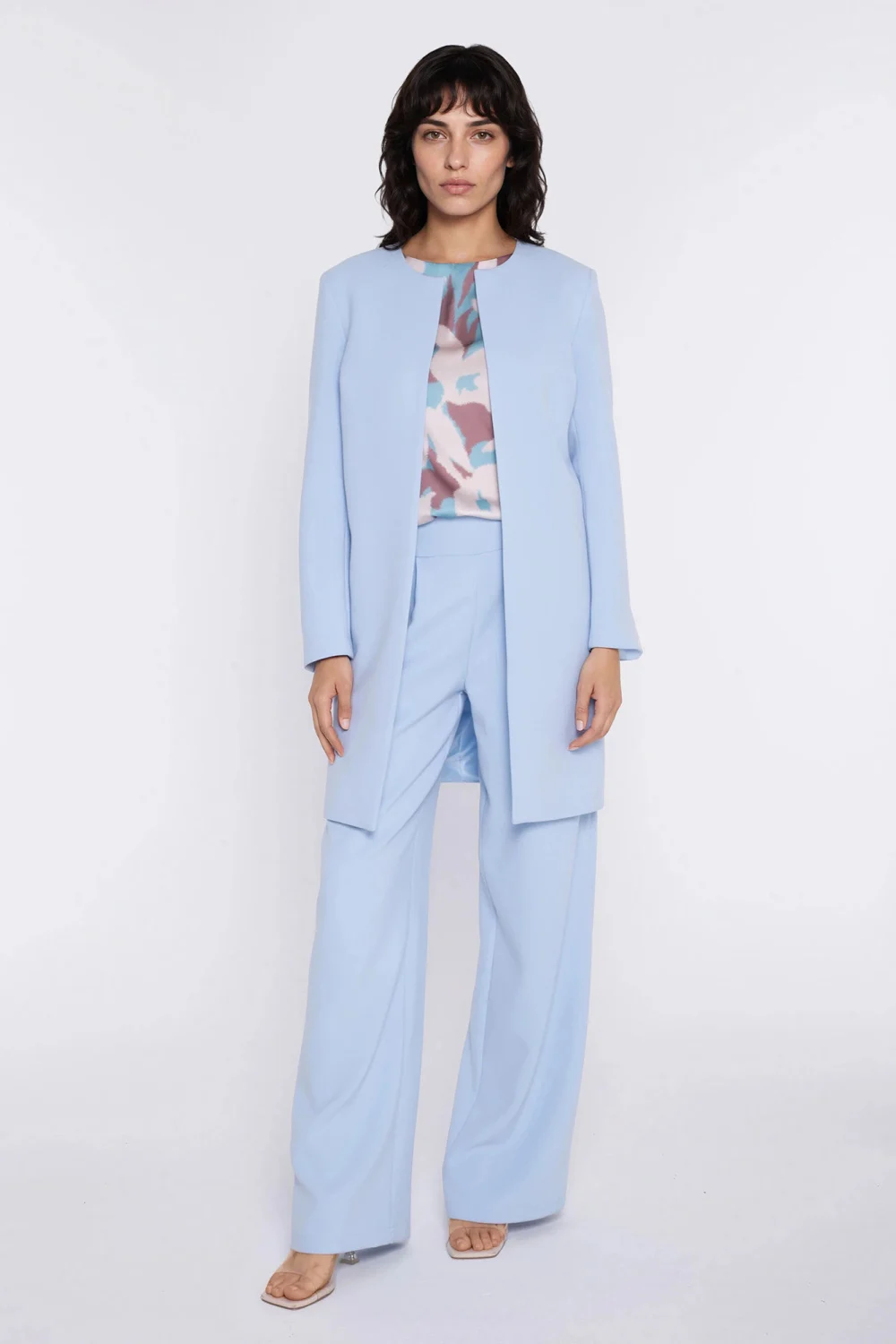 Blazer femme bleu – Image 2