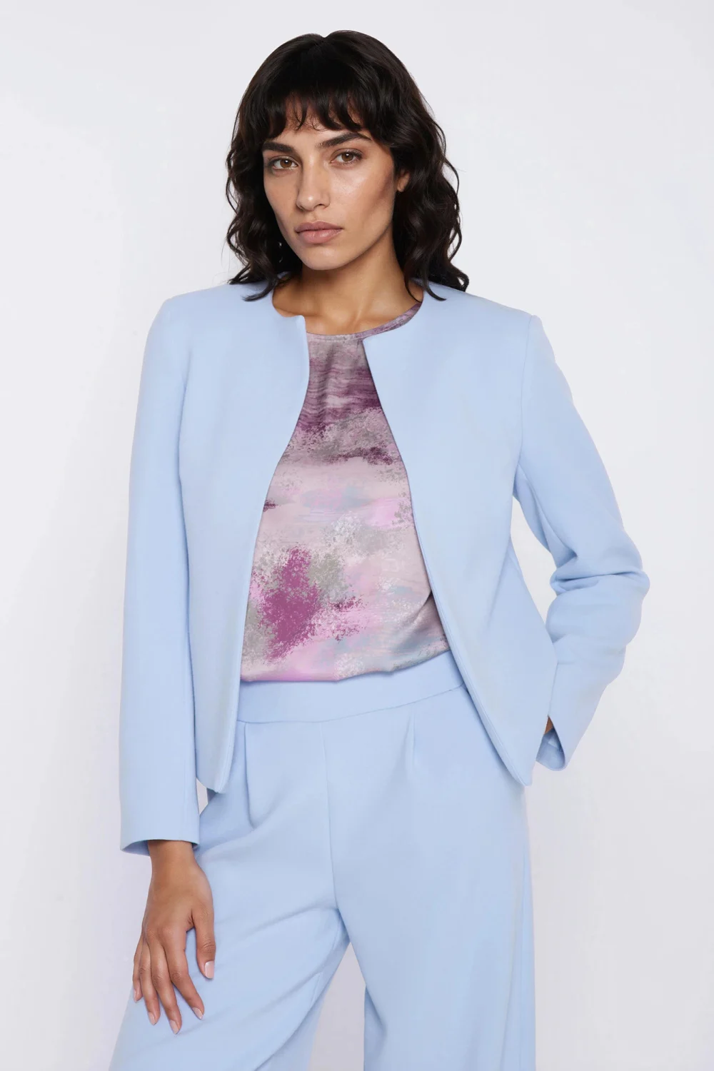 Blazer femme bleu