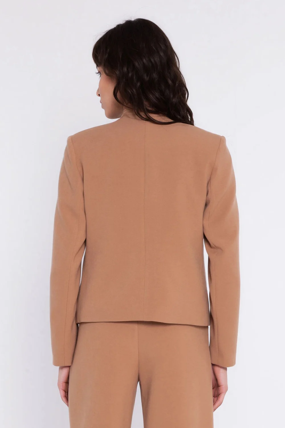 Blazer femme beige – Image 3