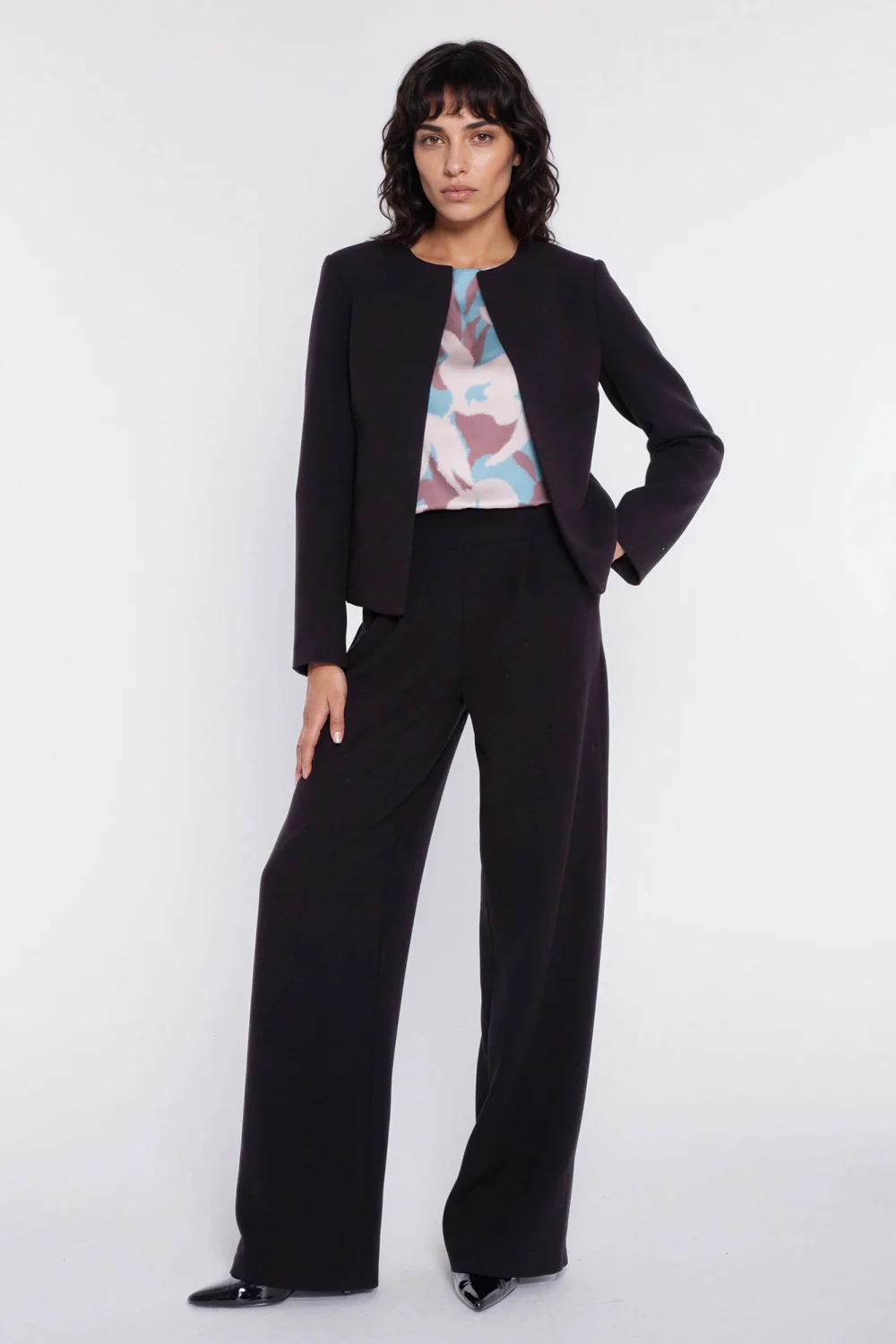 Blazer femme noir – Image 2