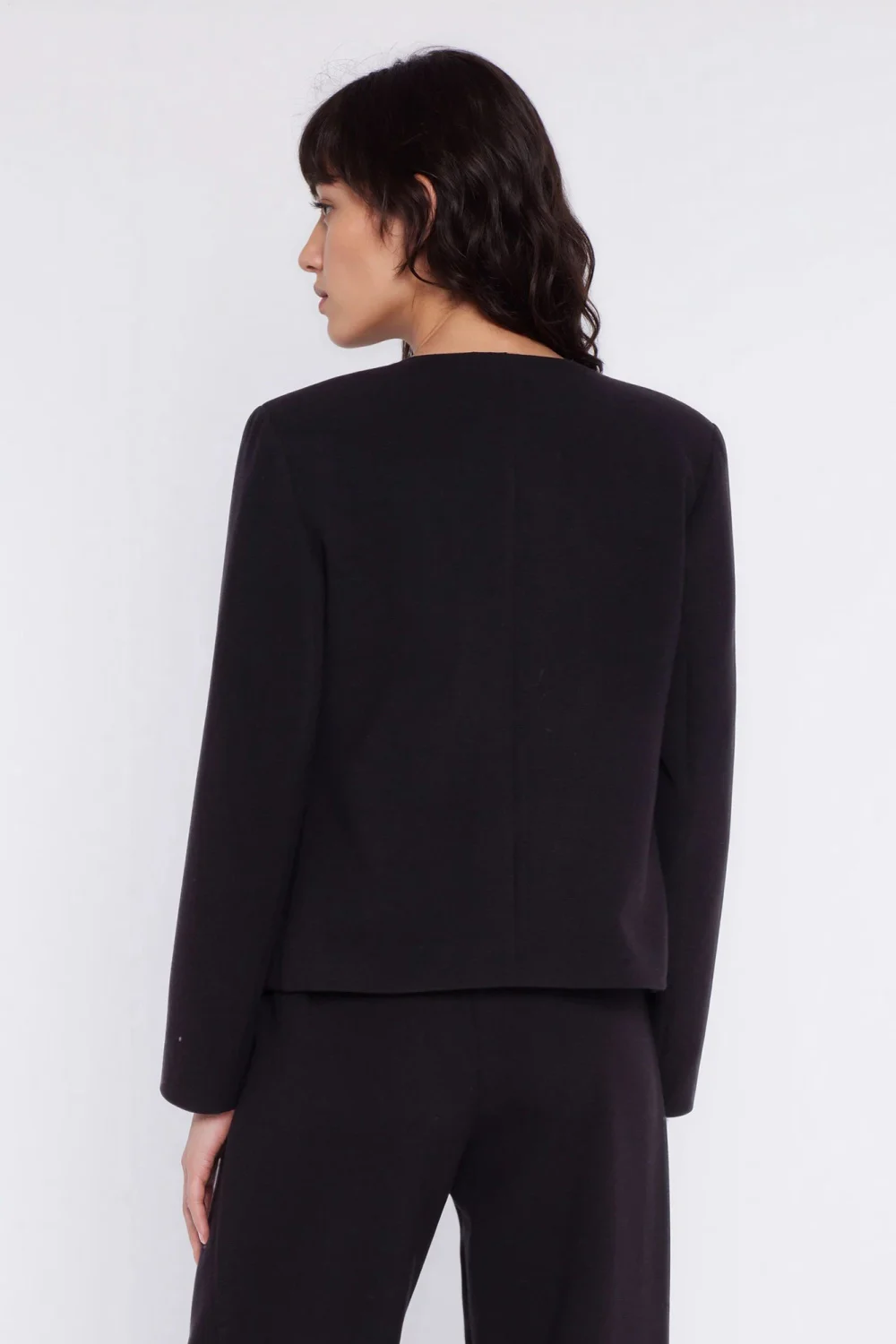 Blazer femme noir – Image 3