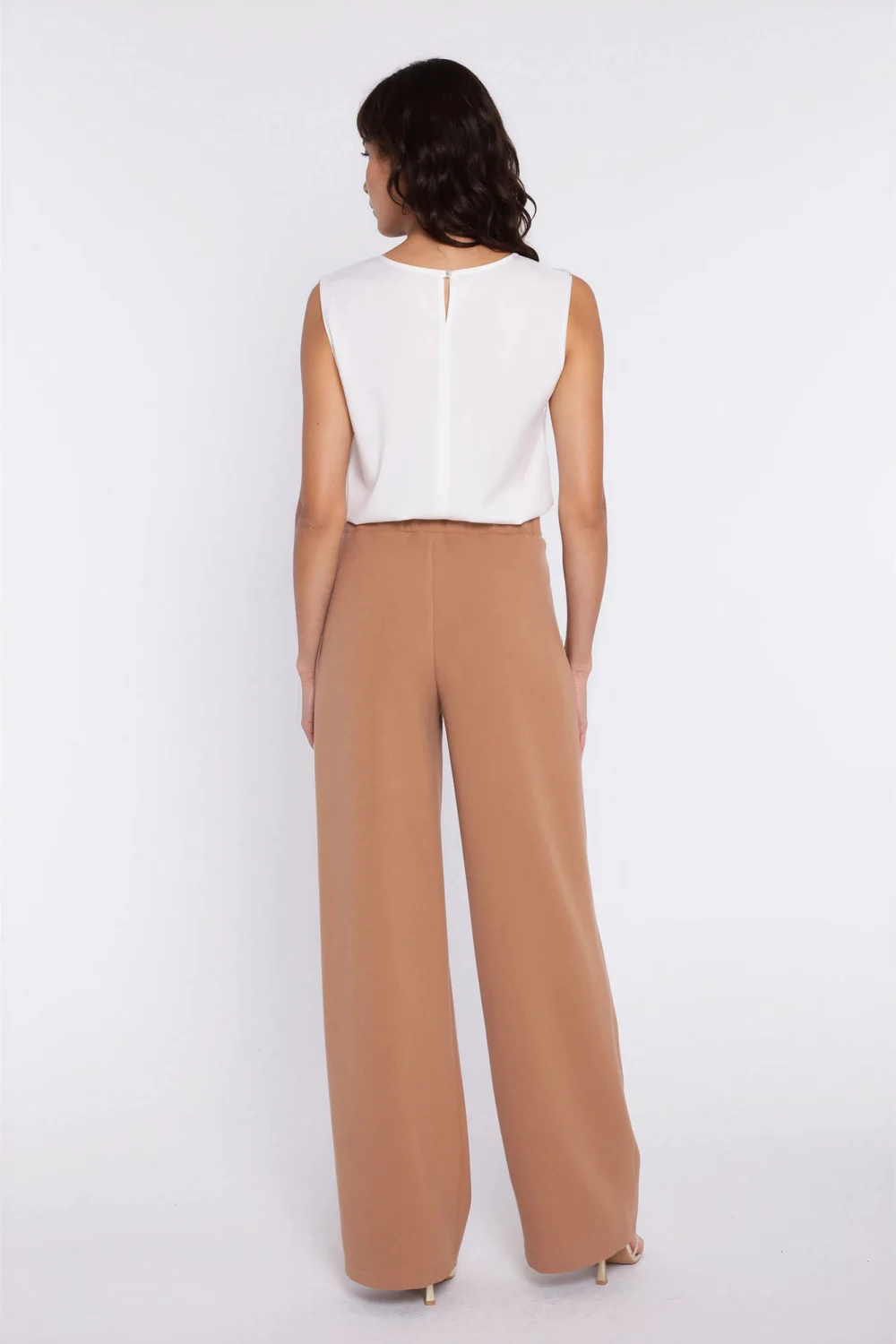 Pantalon femme beige – Image 3