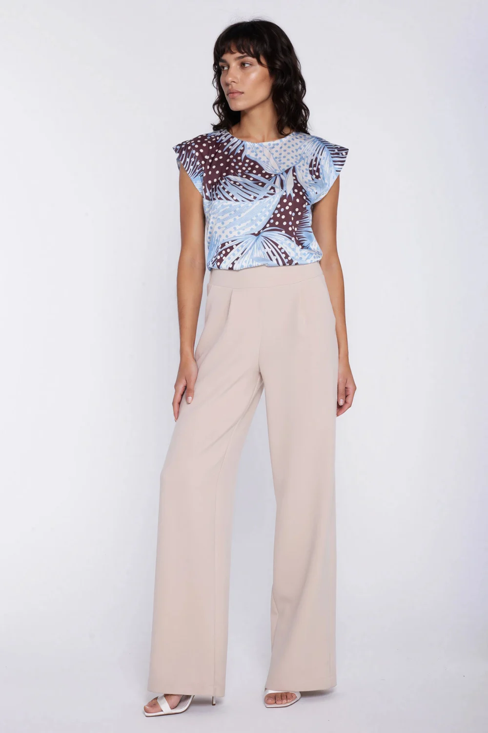 Pantalon femme beige – Image 4