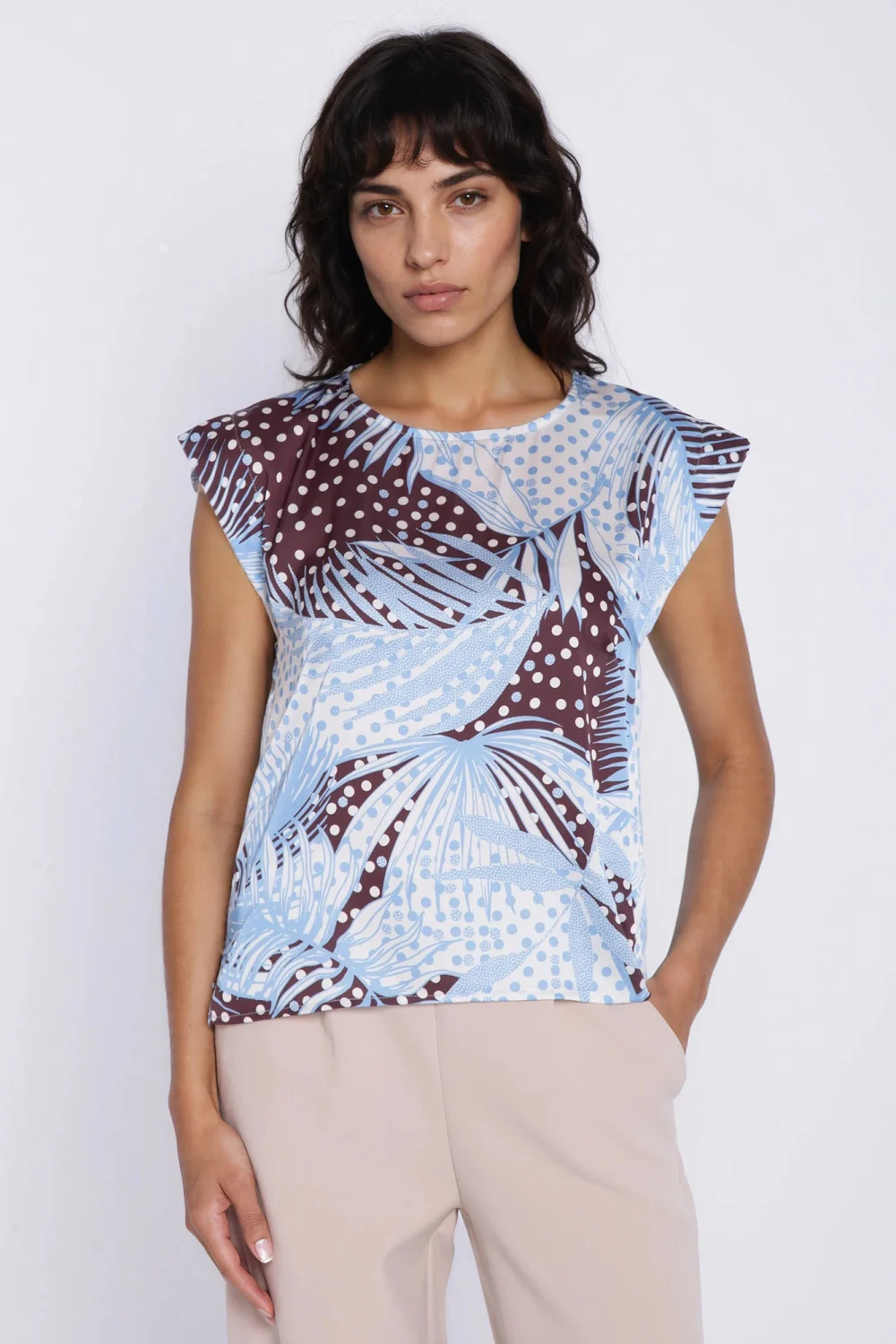 Chemisier multicouleur