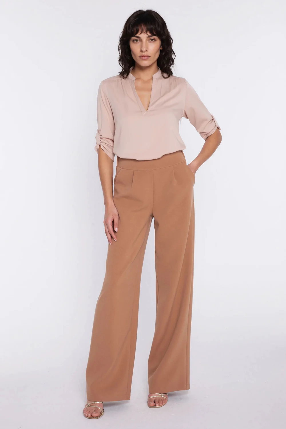 Chemisier beige – Image 2