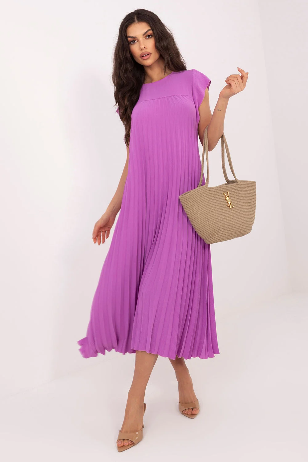 Robe de jour violette