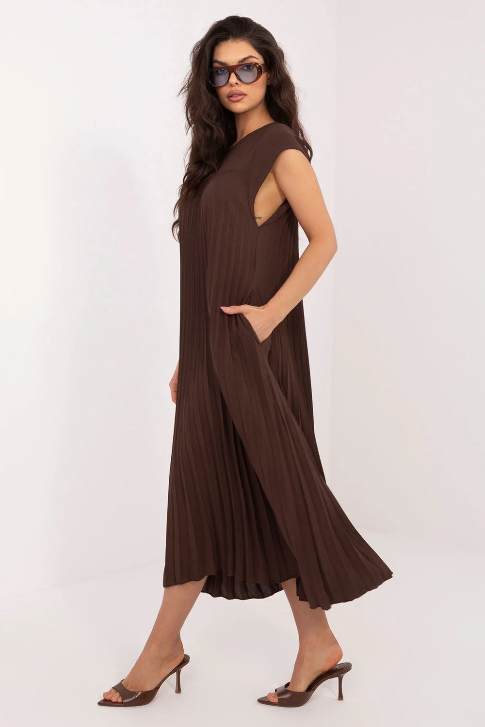 Robe de jour brune – Image 2