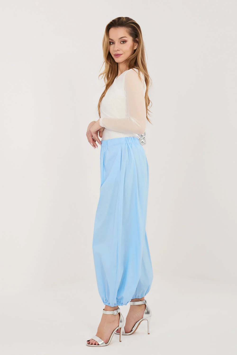 Pantalon femme bleu – Image 2