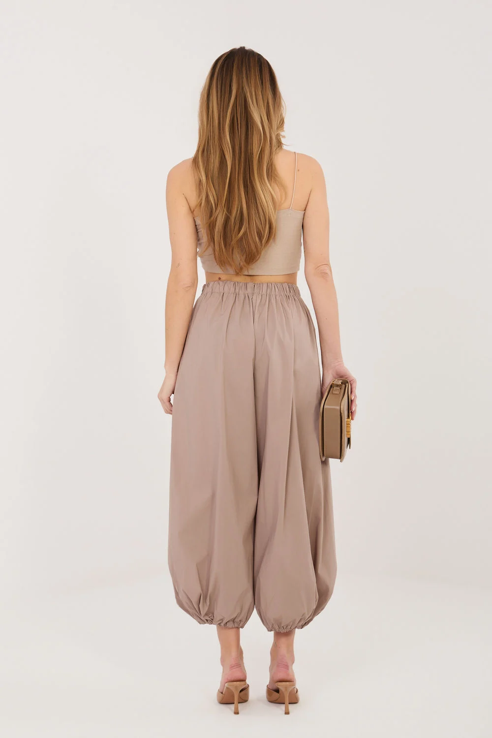 Pantalon femme beige – Image 3