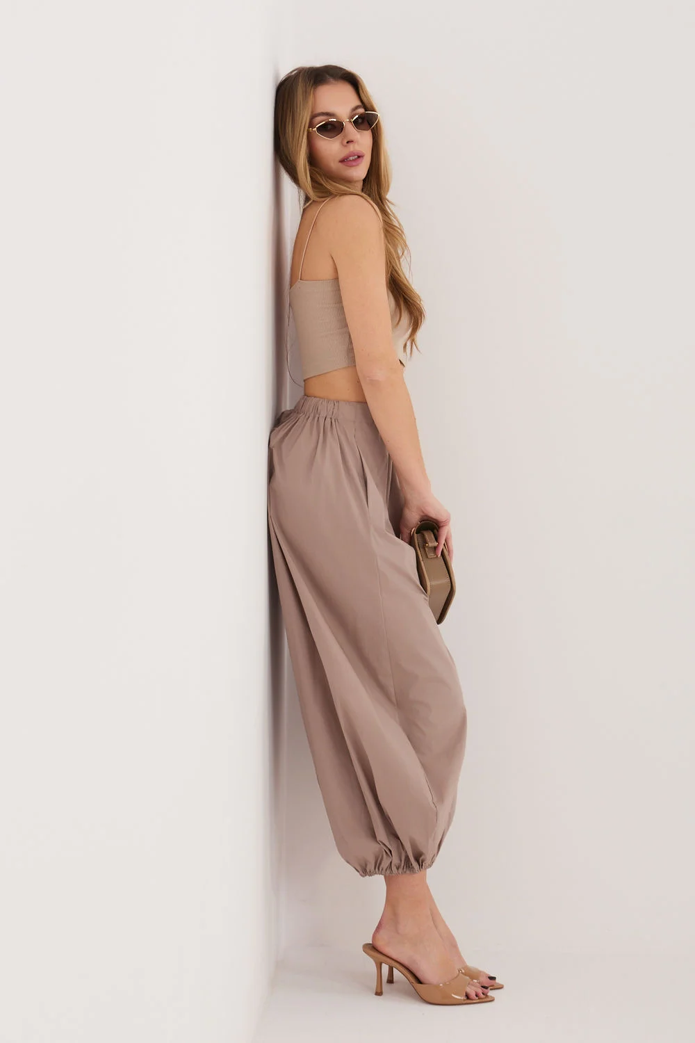 Pantalon femme beige – Image 4