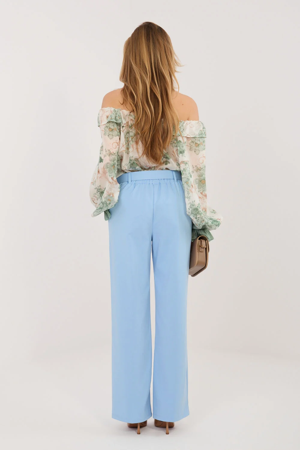 Pantalon femme bleu – Image 3