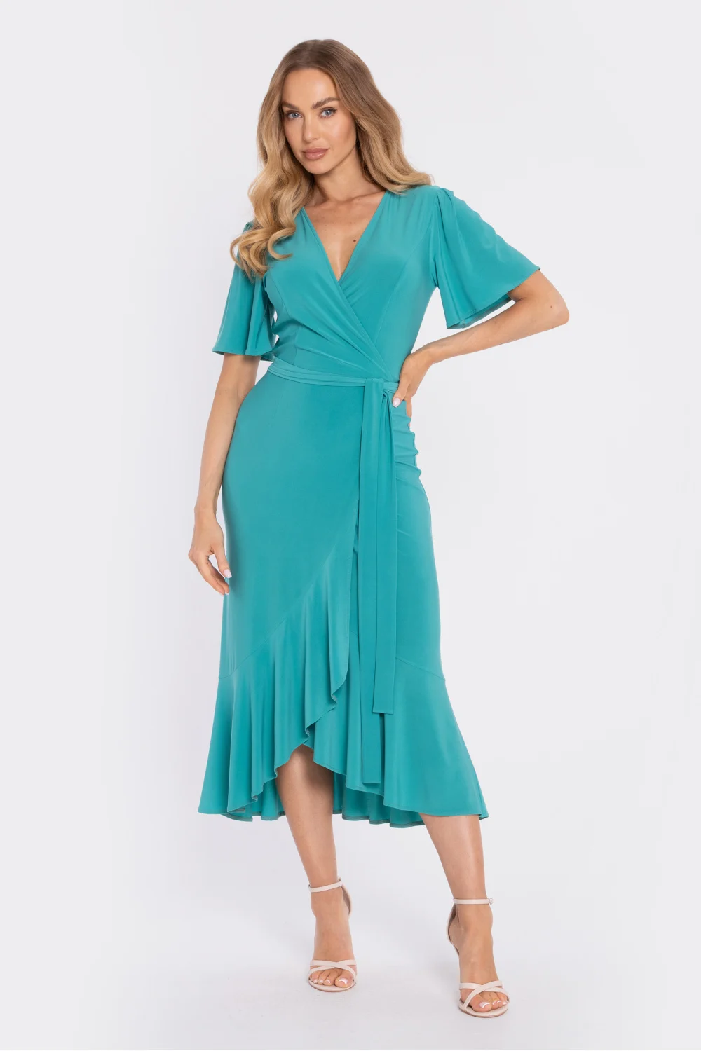 Robe de jour verte