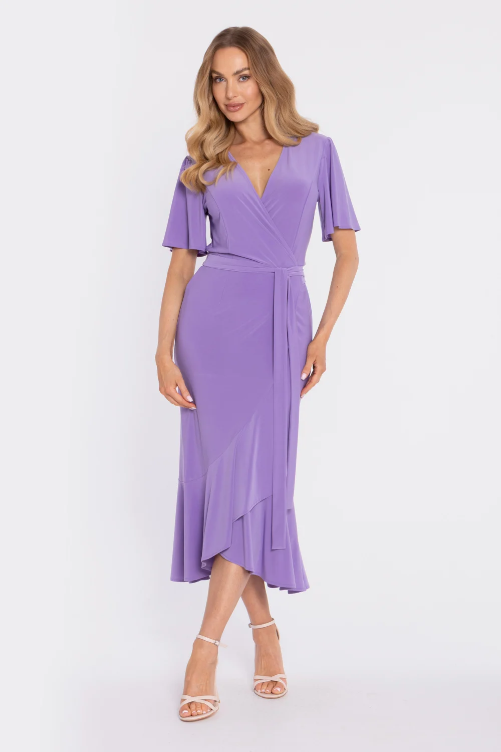 Robe de jour violette