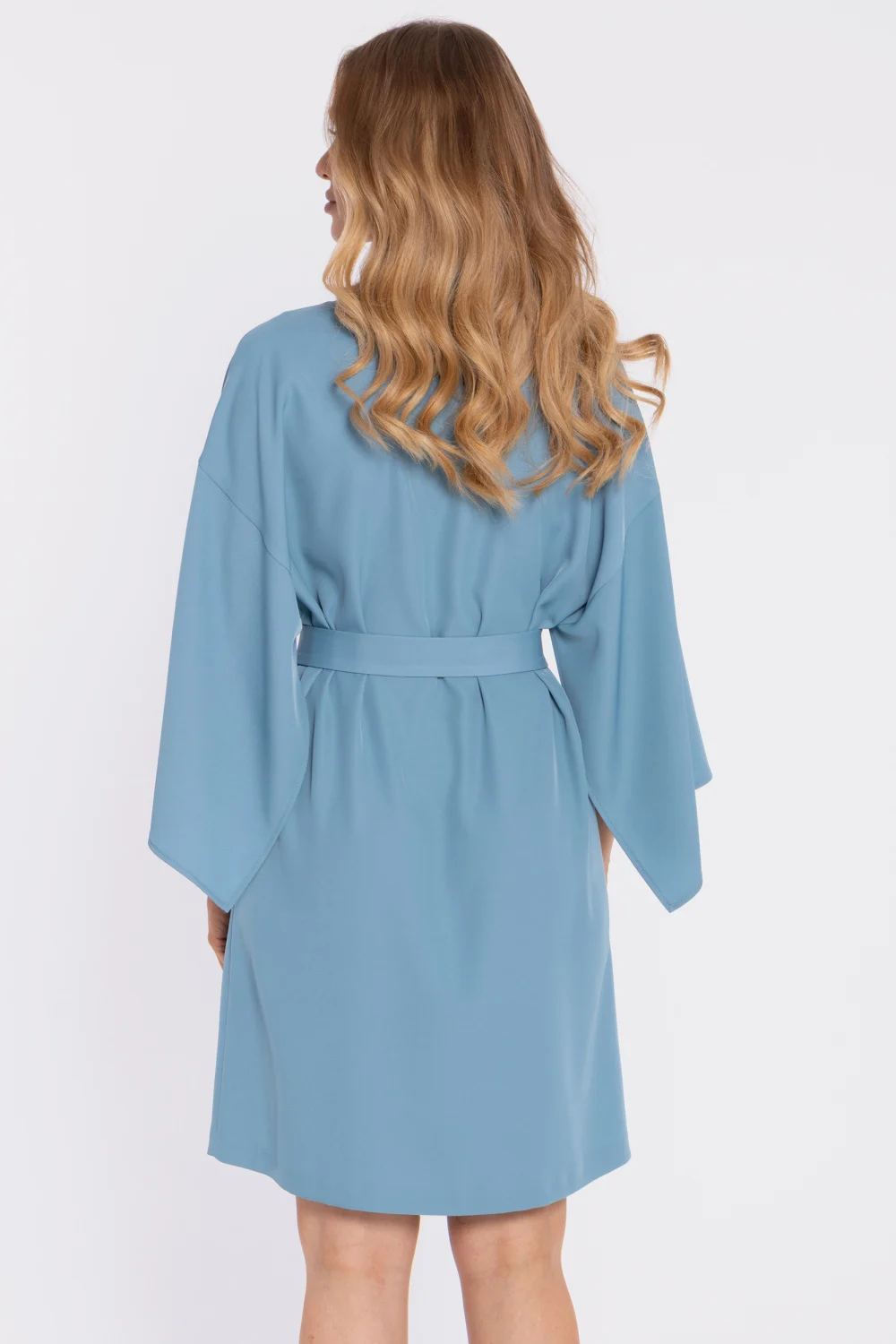 Robe de cocktail bleue – Image 3