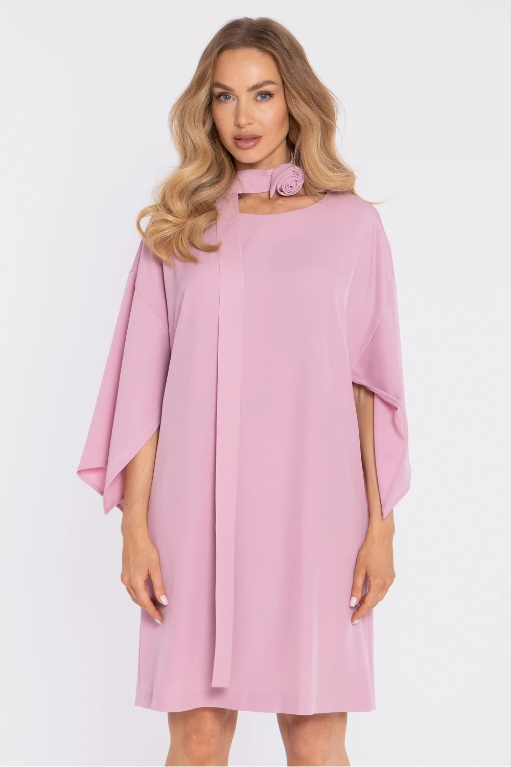 Robe de cocktail rose