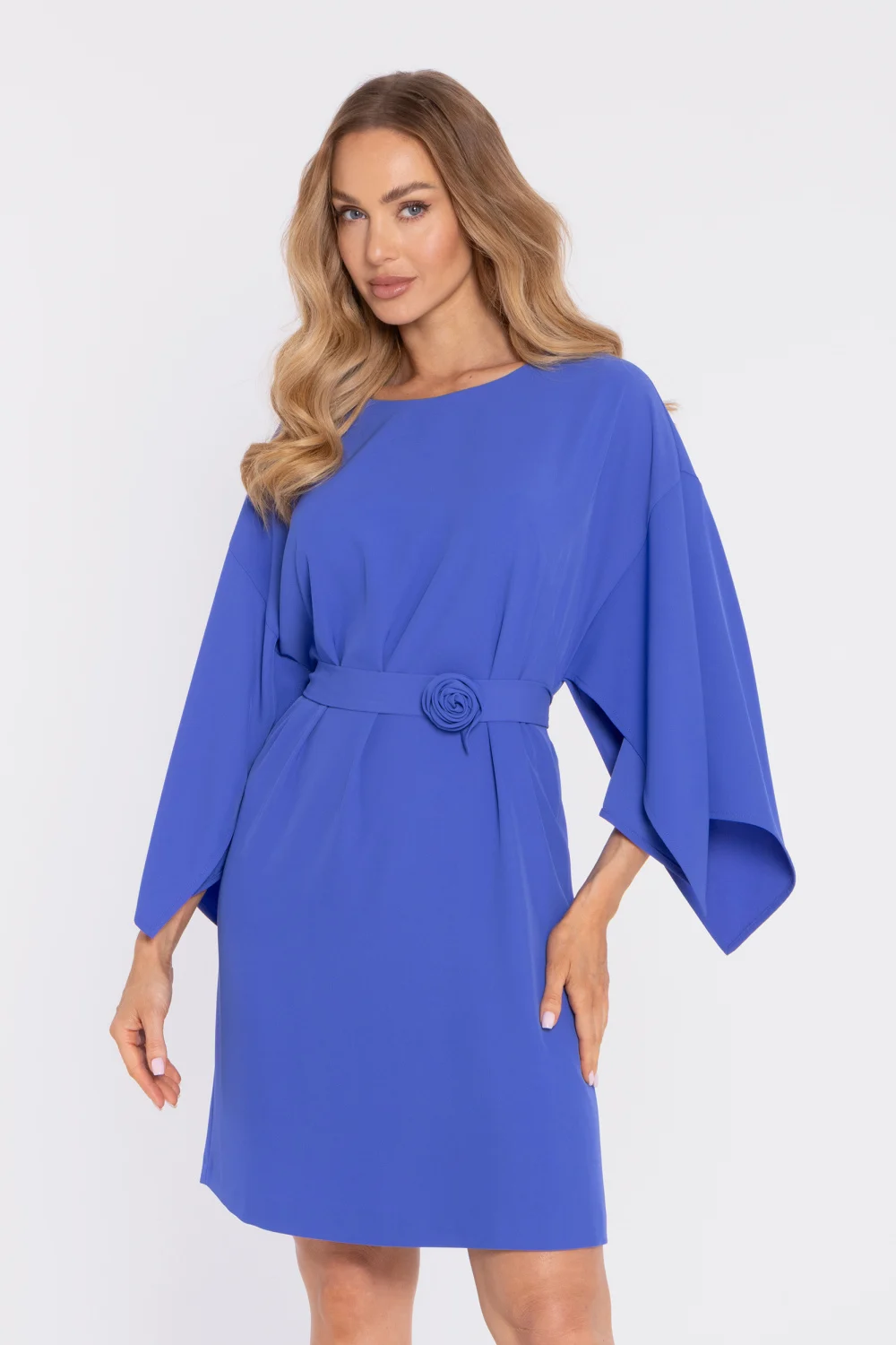Robe de cocktail bleue