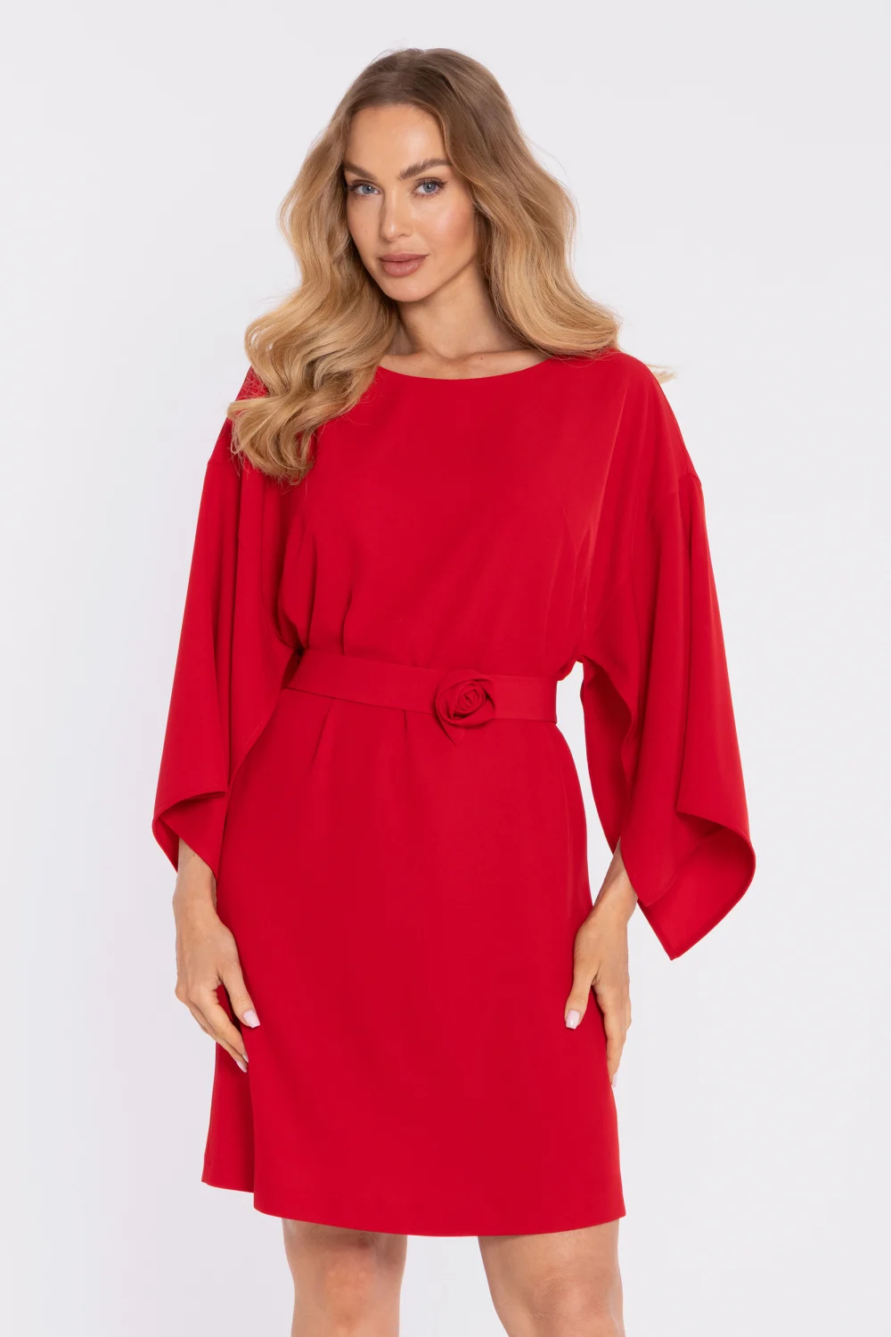 Robe de cocktail rouge