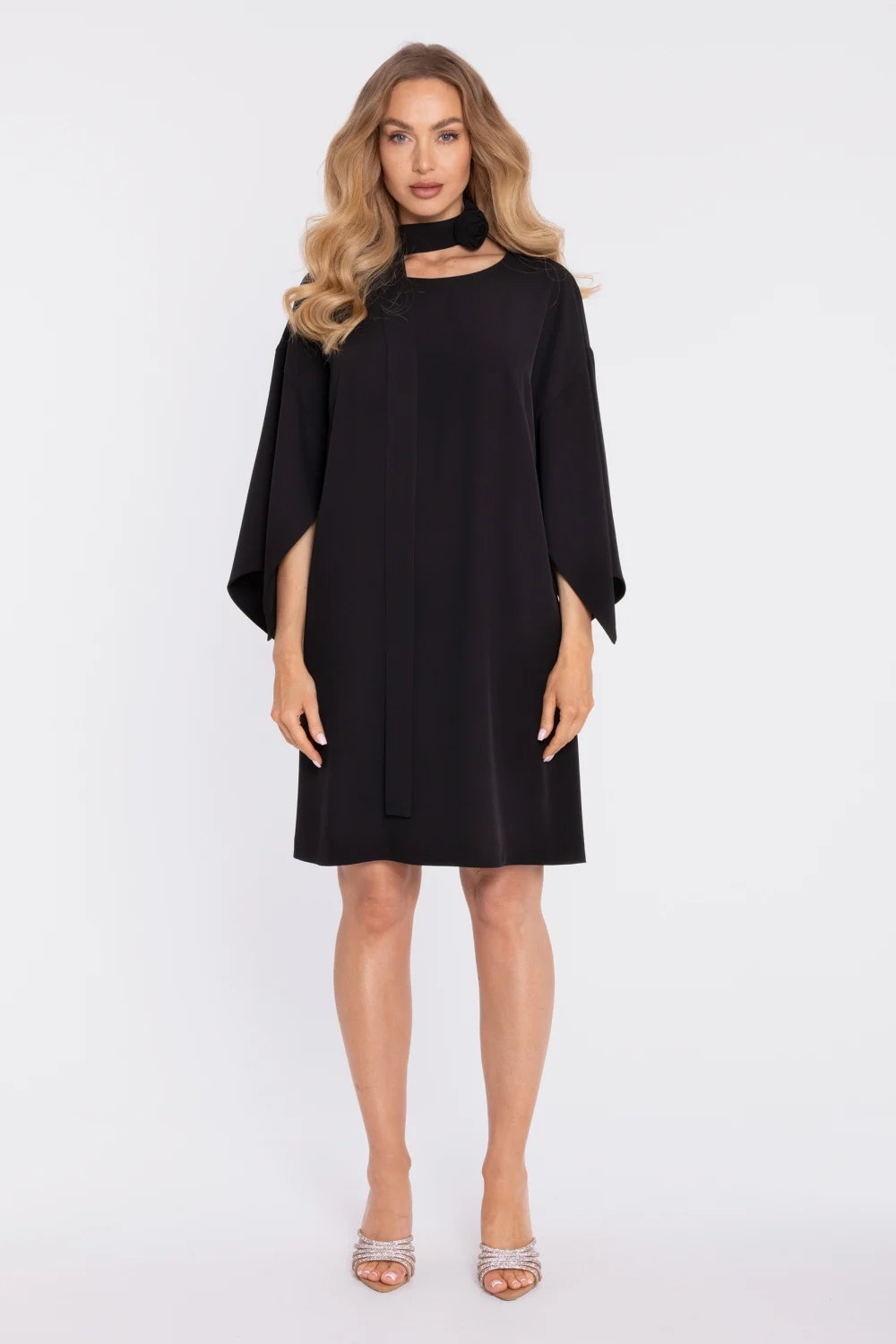 Robe de cocktail noire – Image 2