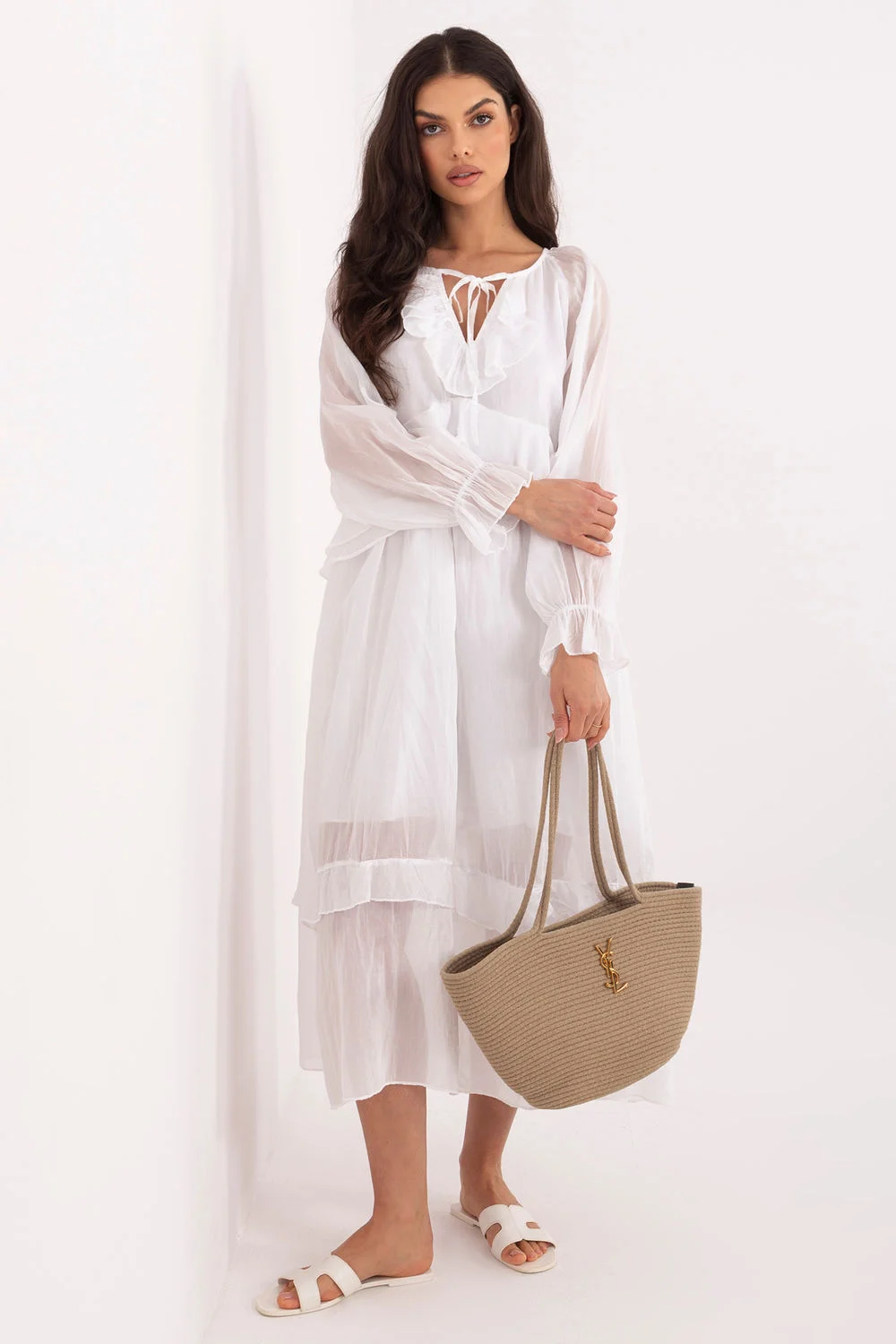 Robe de jour blanche