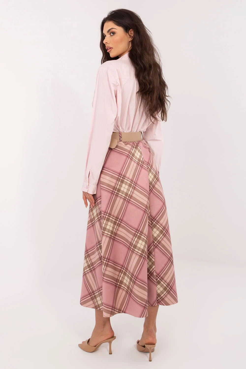 Jupe longue rose – Image 3