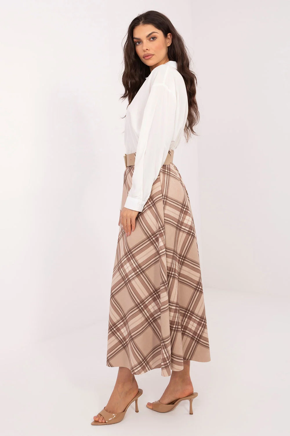 Jupe longue beige – Image 2
