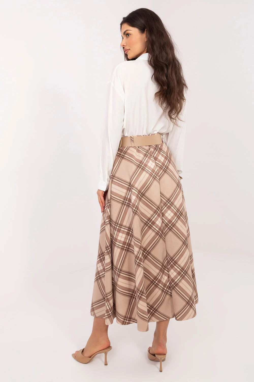 Jupe longue beige – Image 3