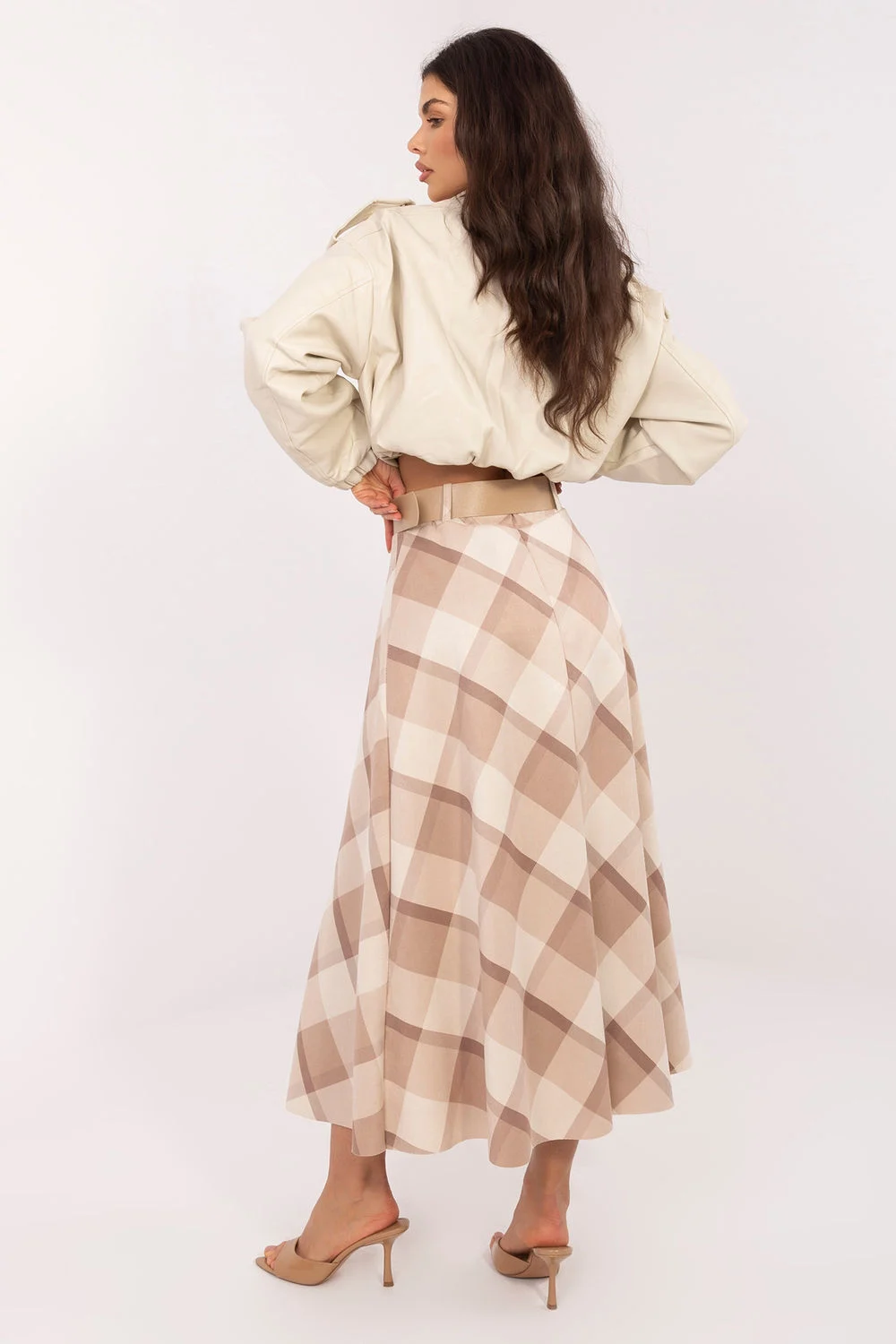 Jupe longue beige – Image 3