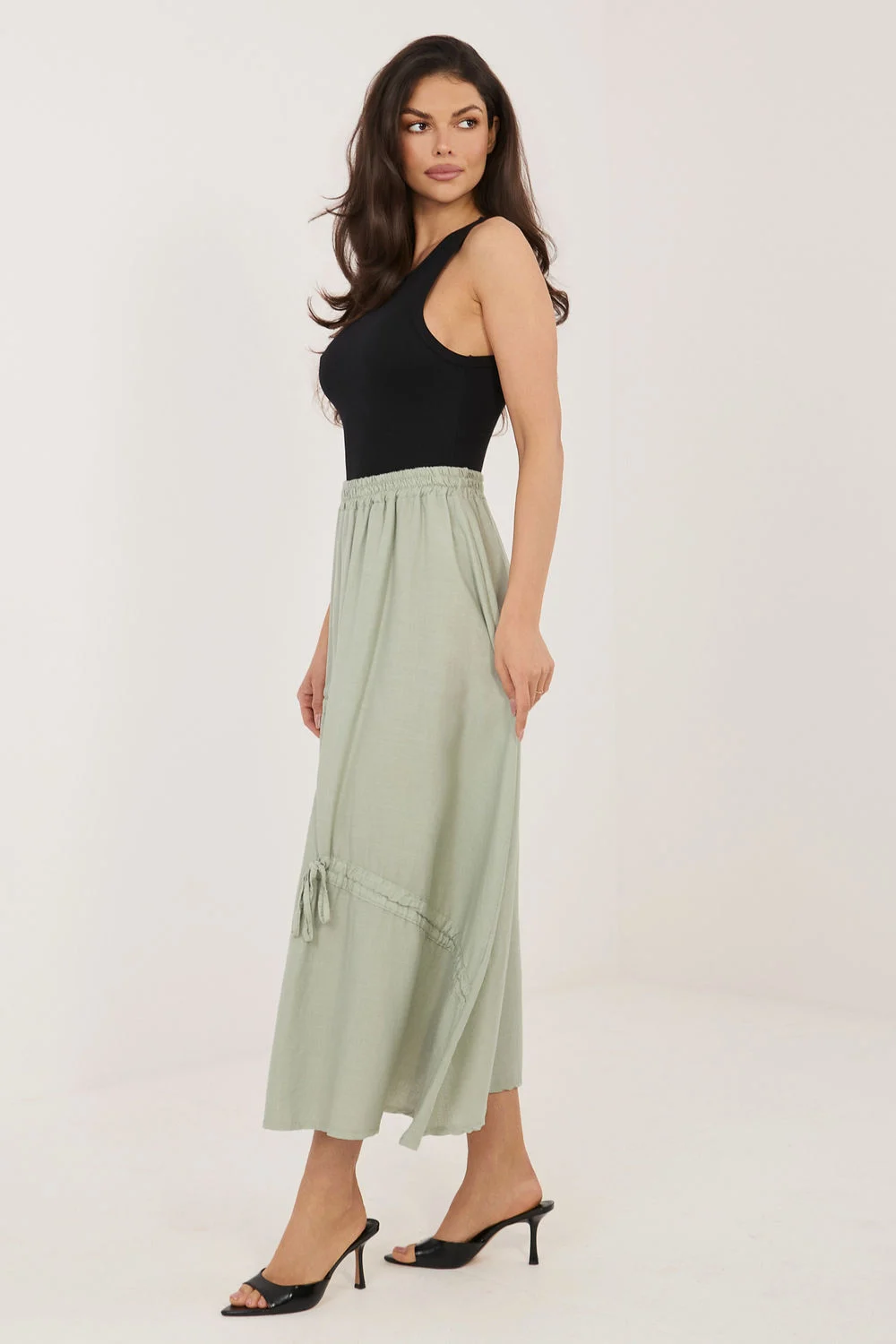 Jupe longue vert – Image 2