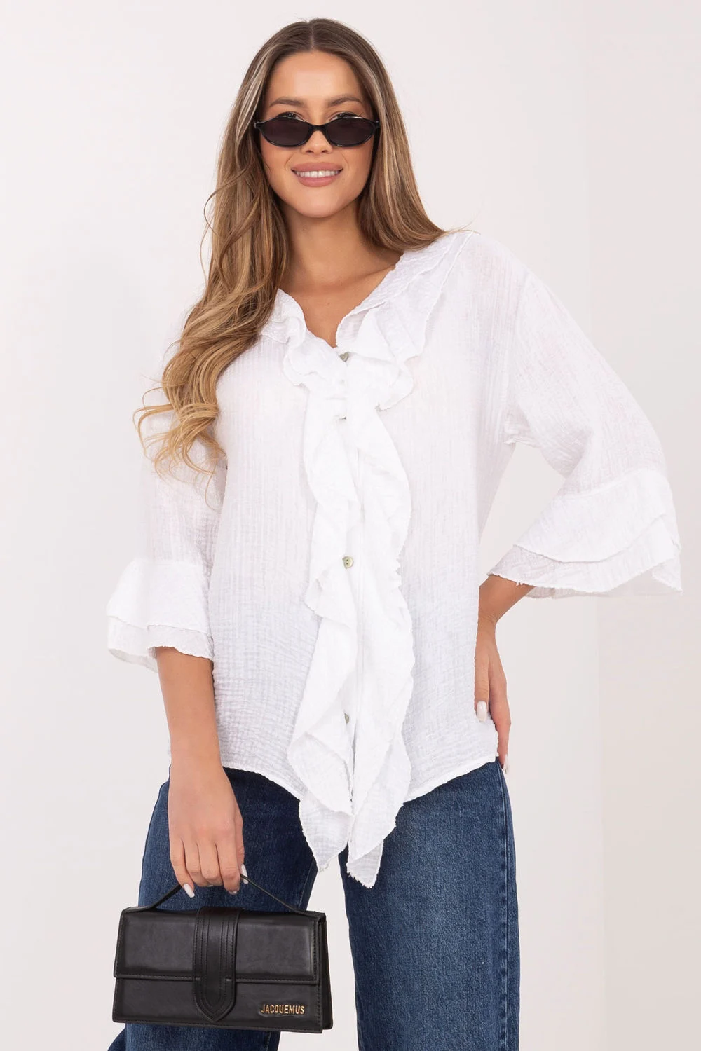 Chemise manche longue blanche