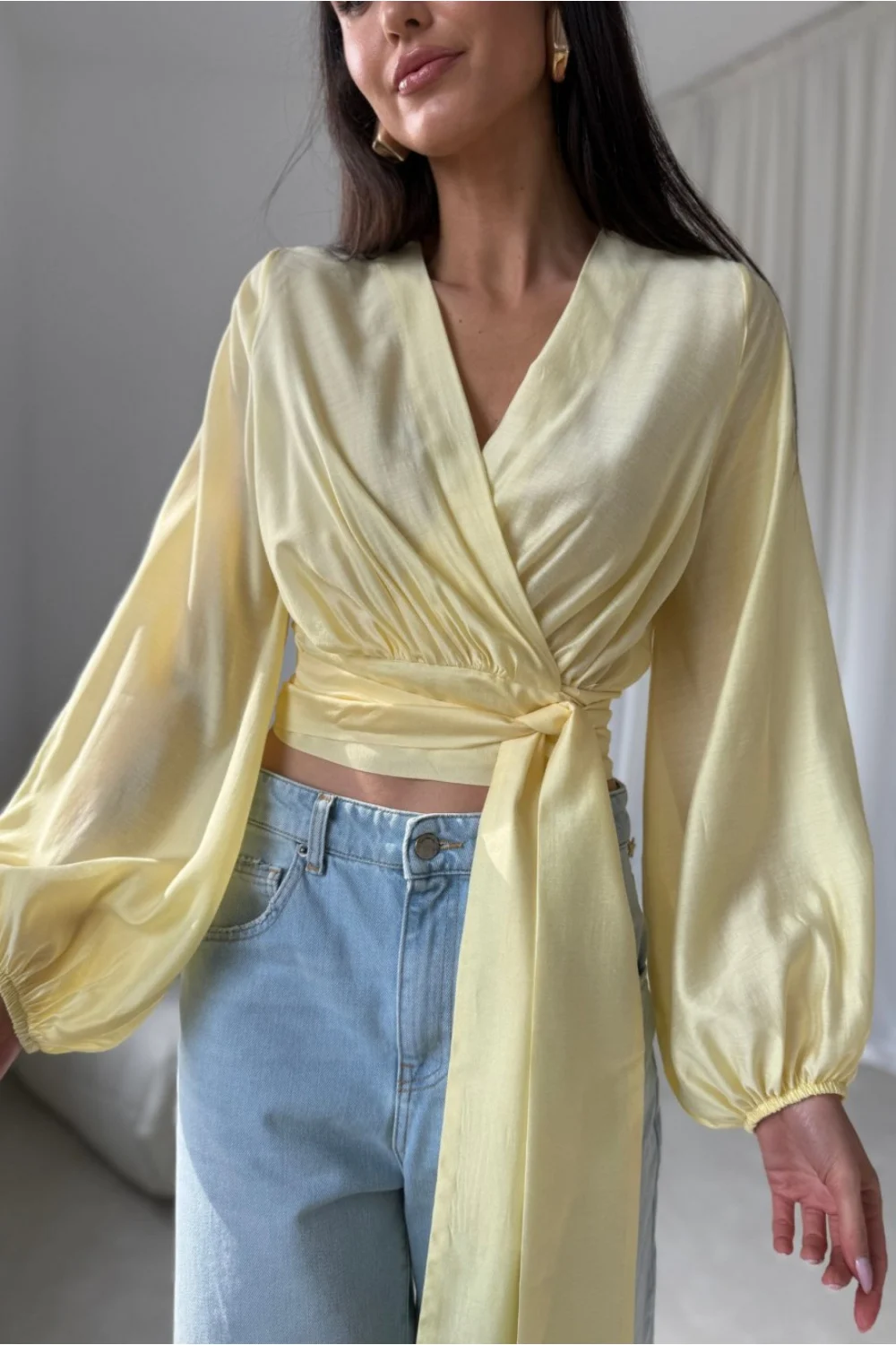 Chemisier jaune