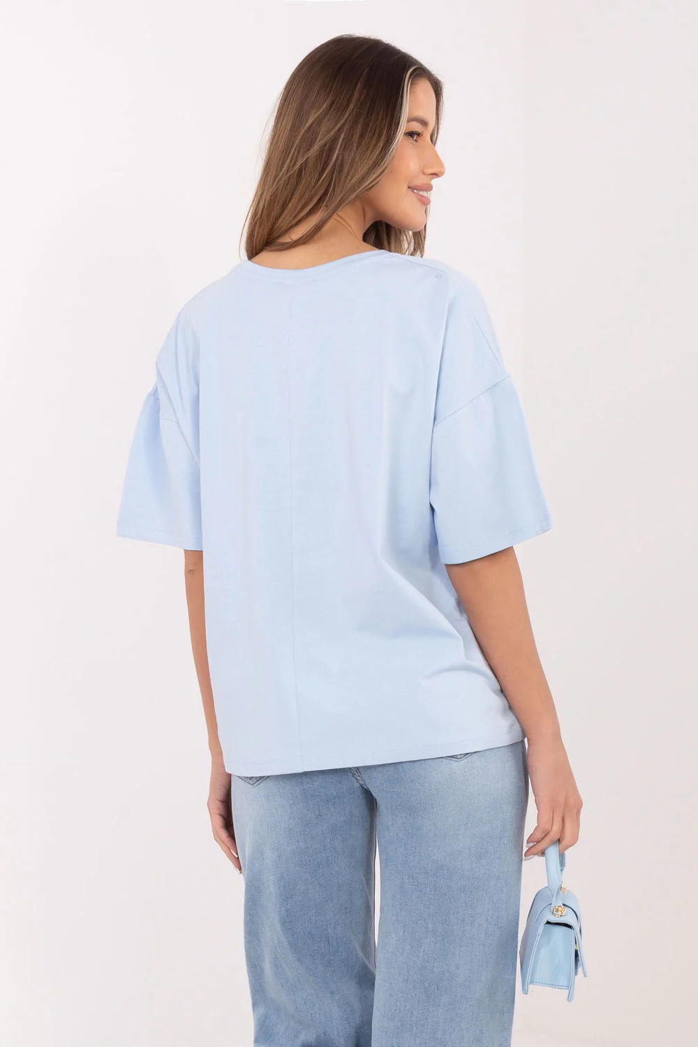 T-shirt bleu – Image 3