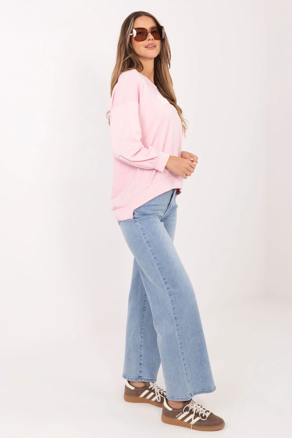 Sweatshirt rose – Image 2