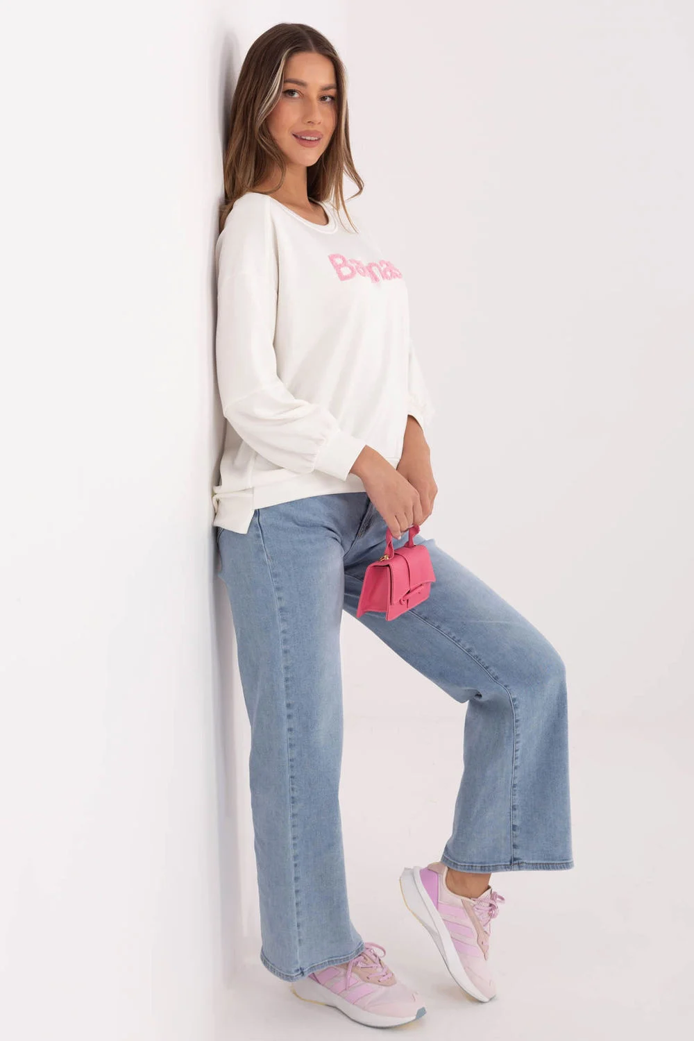 Sweatshirt beige – Image 2