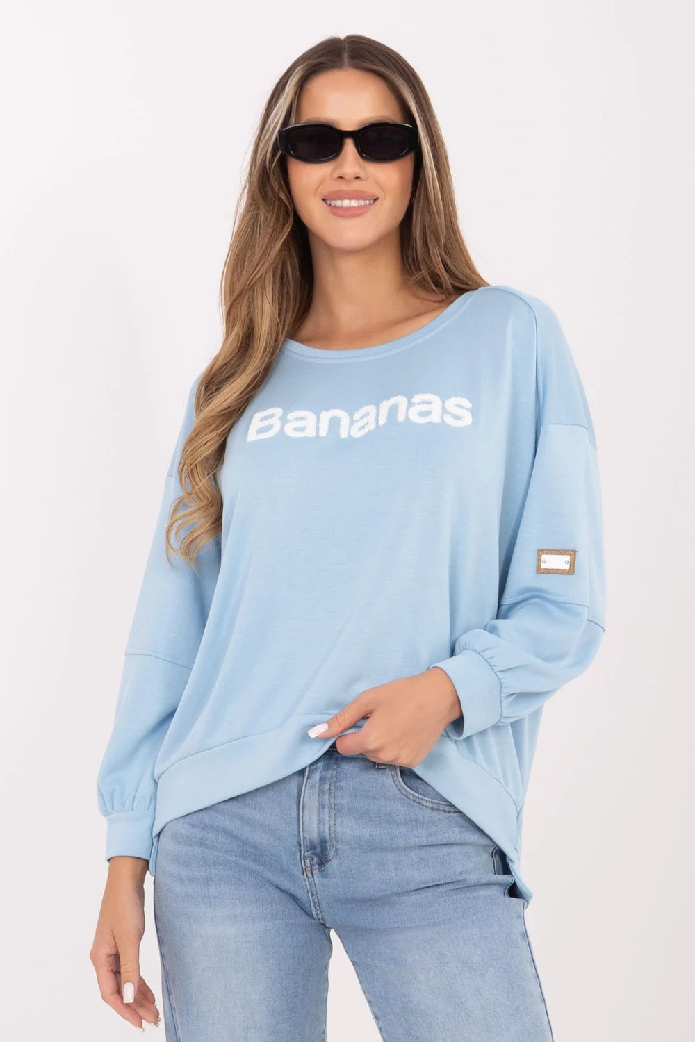 Sweatshirt bleu