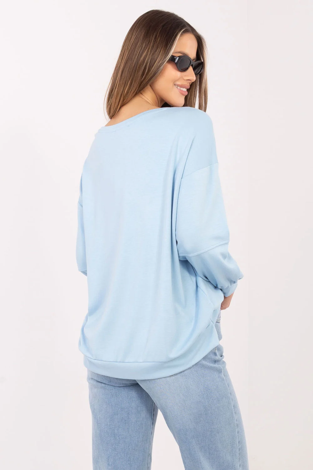 Sweatshirt bleu – Image 3
