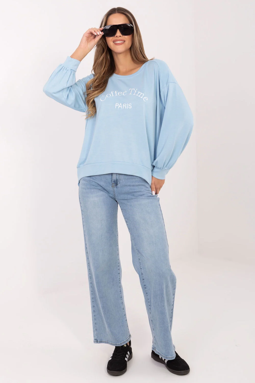 Sweatshirt bleu – Image 2