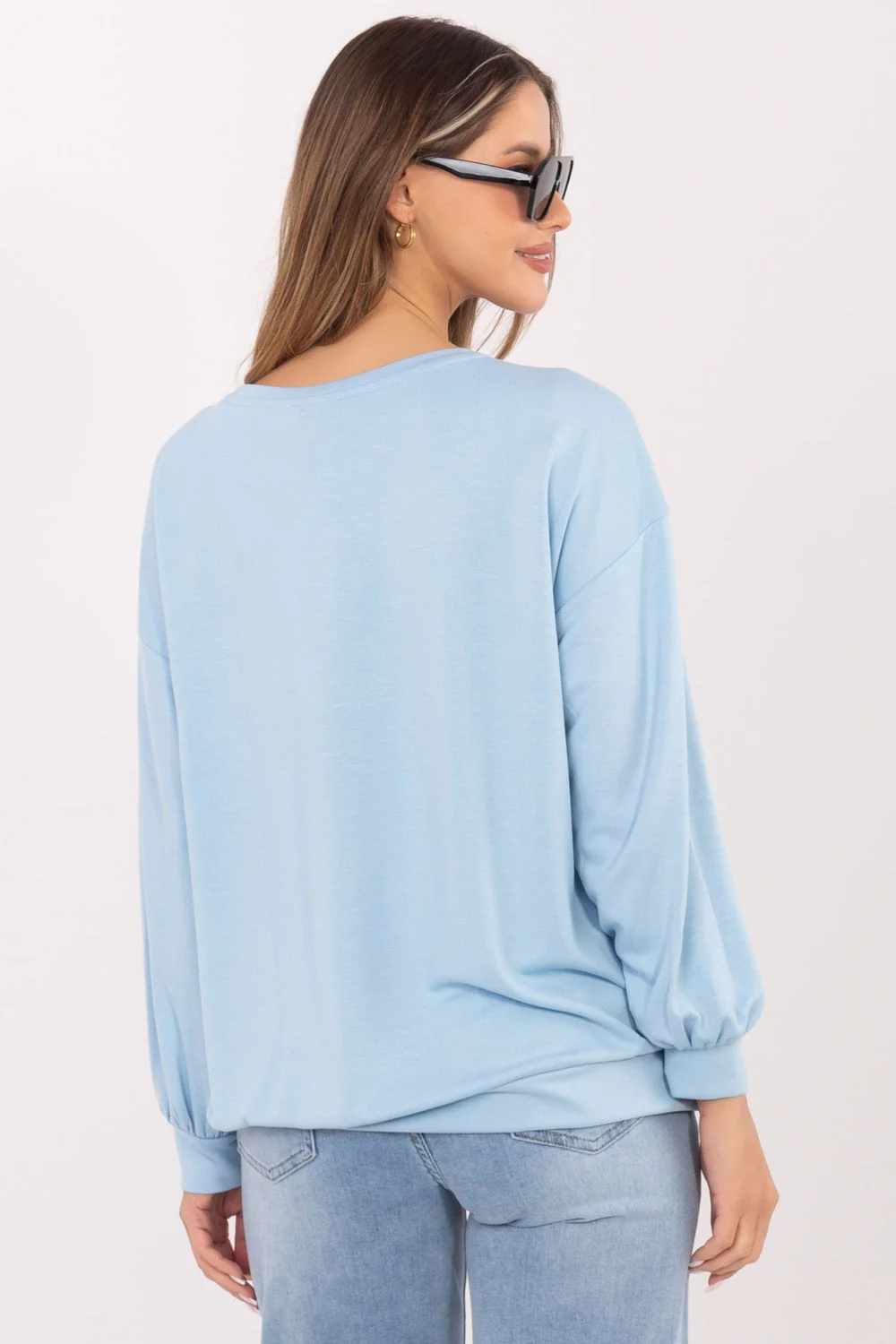 Sweatshirt bleu – Image 3