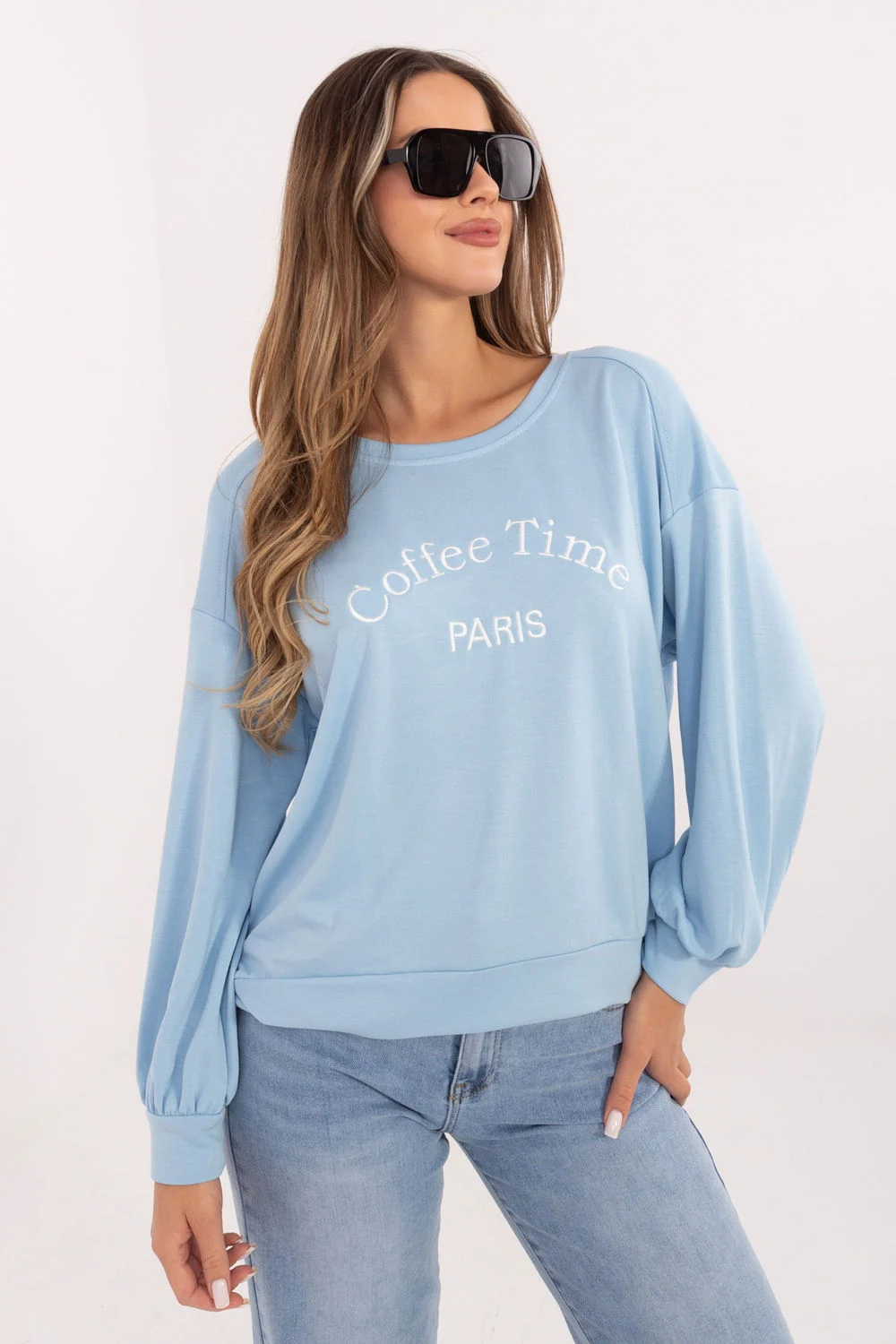 Sweatshirt bleu – Image 4