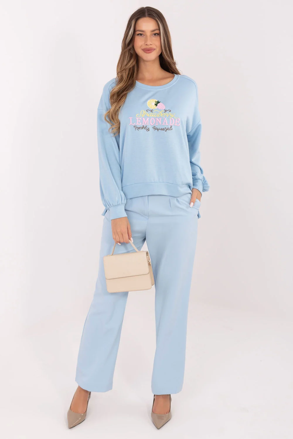 Sweatshirt bleu – Image 2