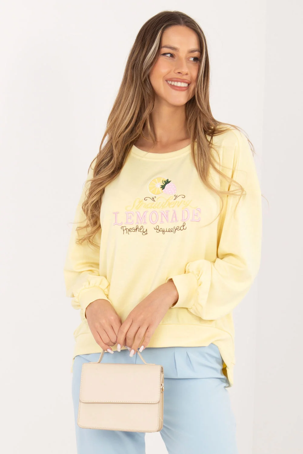 Sweatshirt jaune
