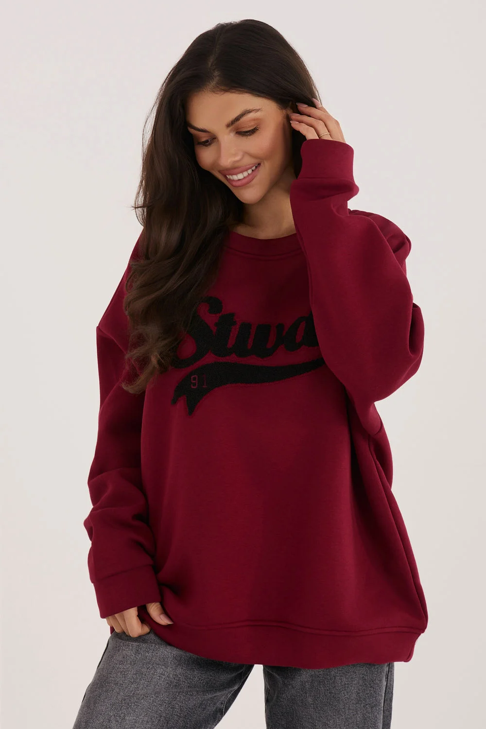 Sweatshirt rouge