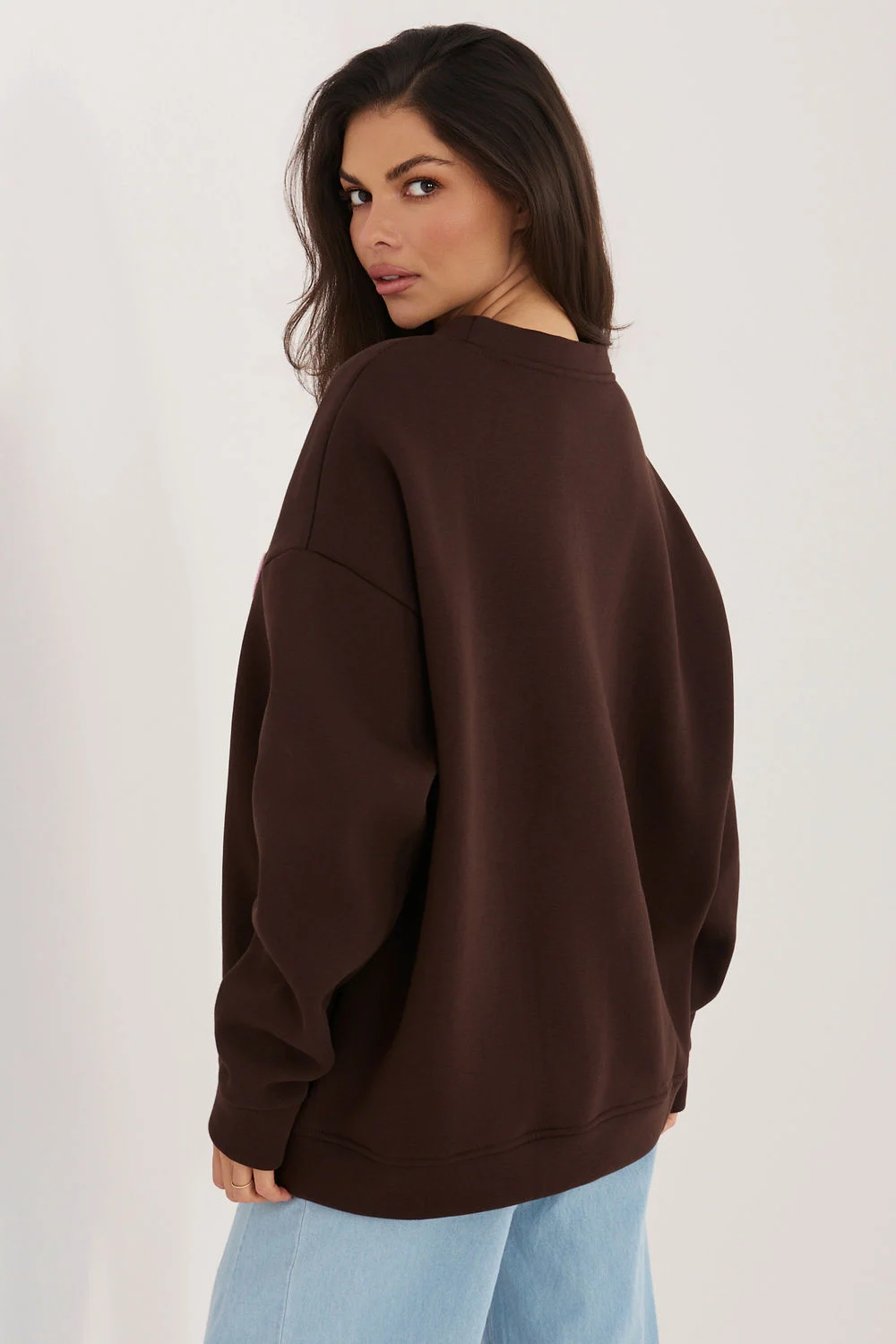 Sweatshirt brun – Image 3