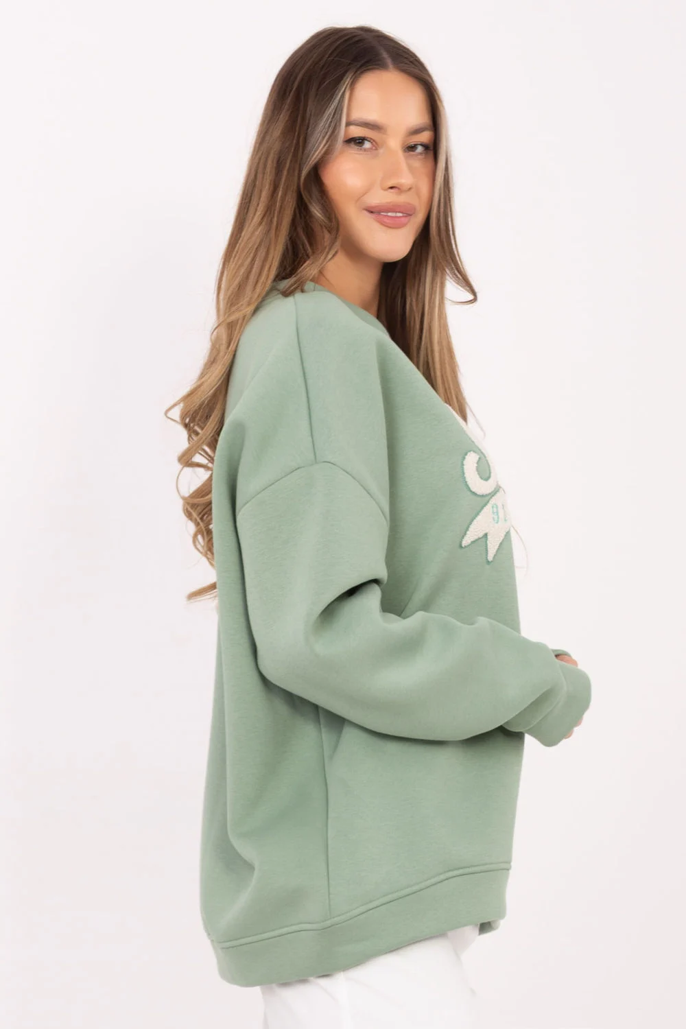 Sweatshirt vert – Image 4
