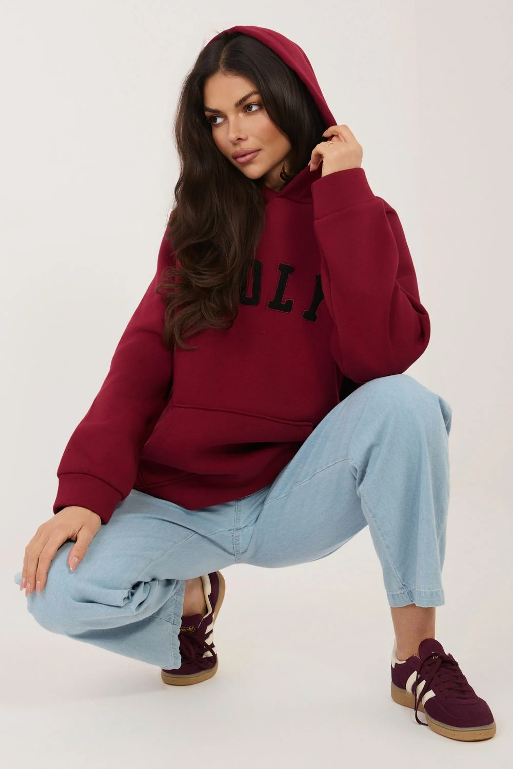 Sweatshirt rouge – Image 2