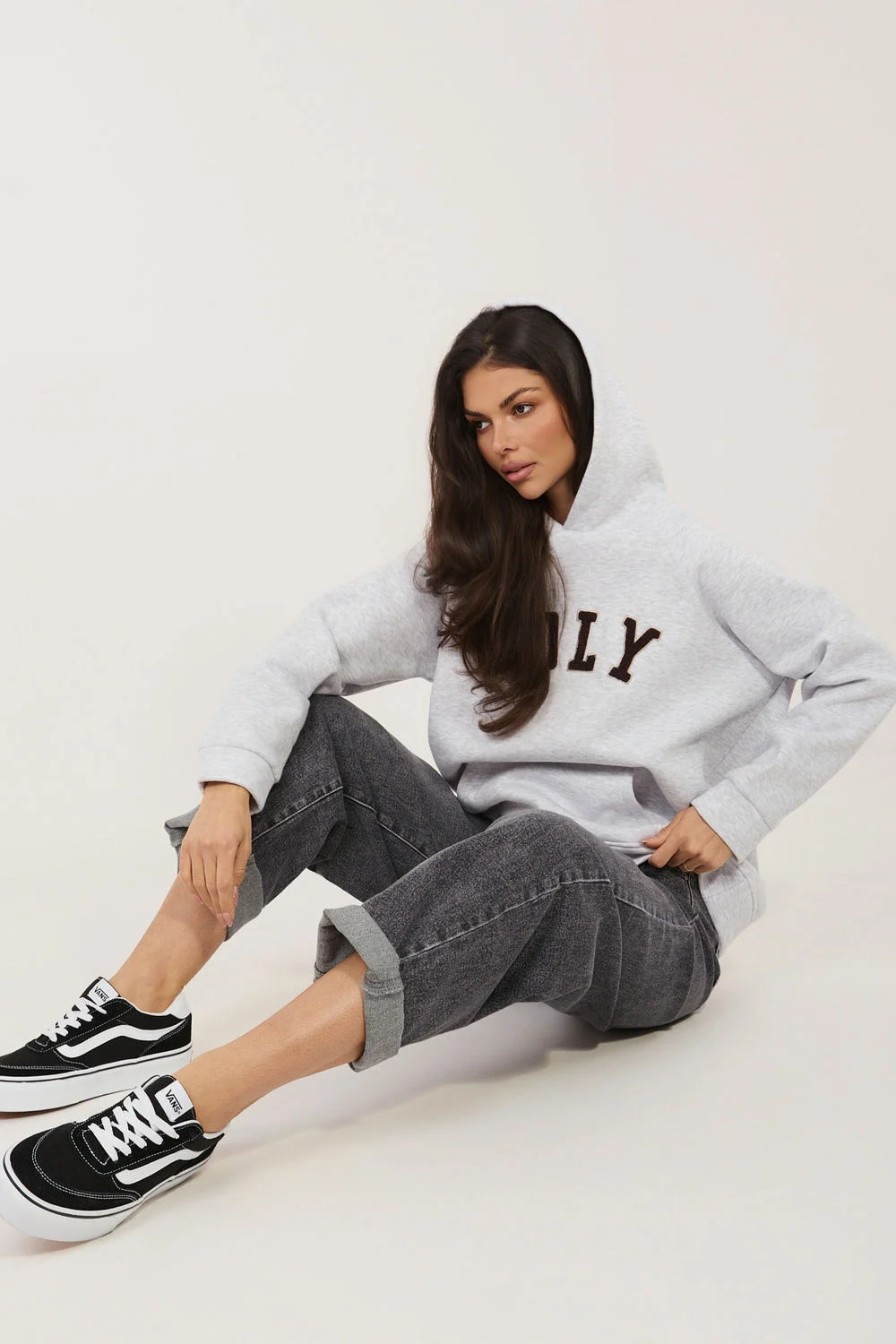 Sweatshirt gris – Image 2