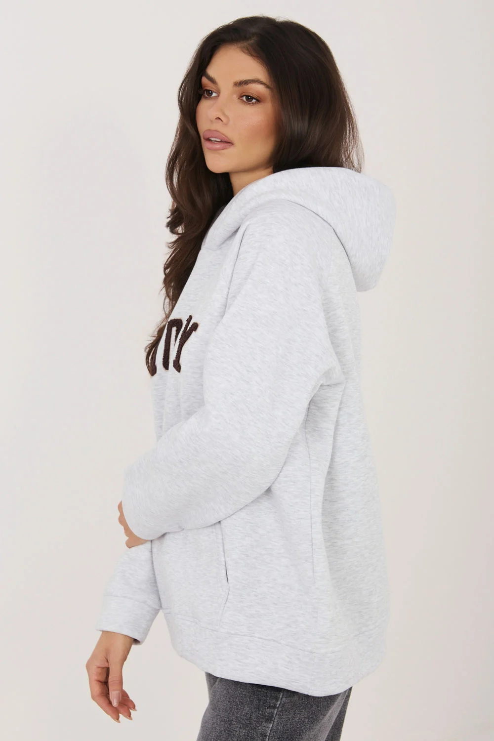 Sweatshirt gris – Image 4